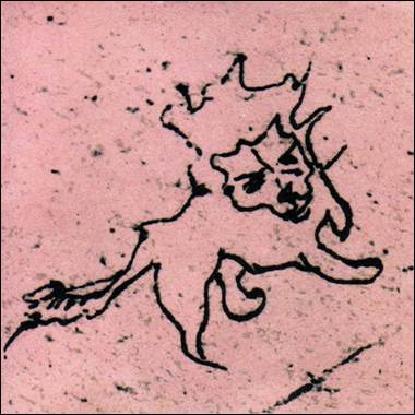 A drawing of a lion

Description automatically generated