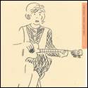 A drawing of a person playing a guitar

Description automatically generated