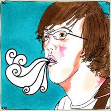 A drawing of a person blowing a white cloud

Description automatically generated