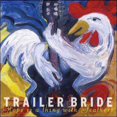 A rooster playing a guitar
Description automatically generated