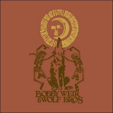 A logo with skeletons dancing with a moon and a person's face

Description automatically generated