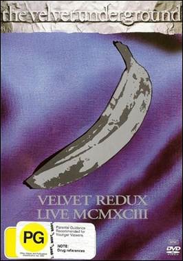 A banana on a purple background
Description automatically generated