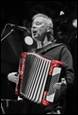 A person playing an accordion

Description automatically generated